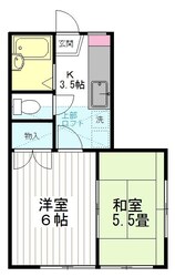 旭ケ丘駅 徒歩8分 1階の物件間取画像